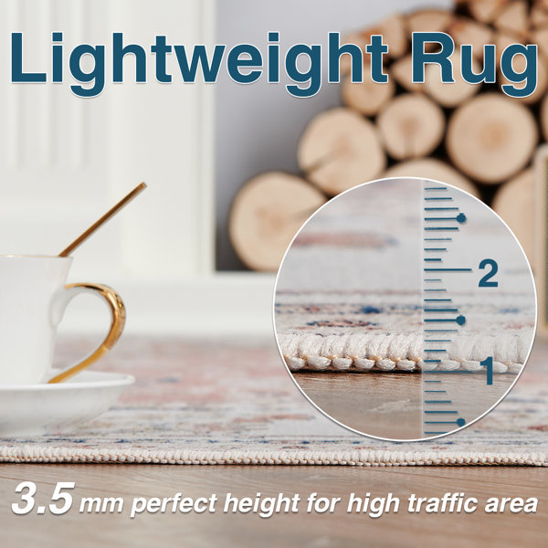 One Allium Way® Janigian Chenille Floral Rug & Reviews Wayfair